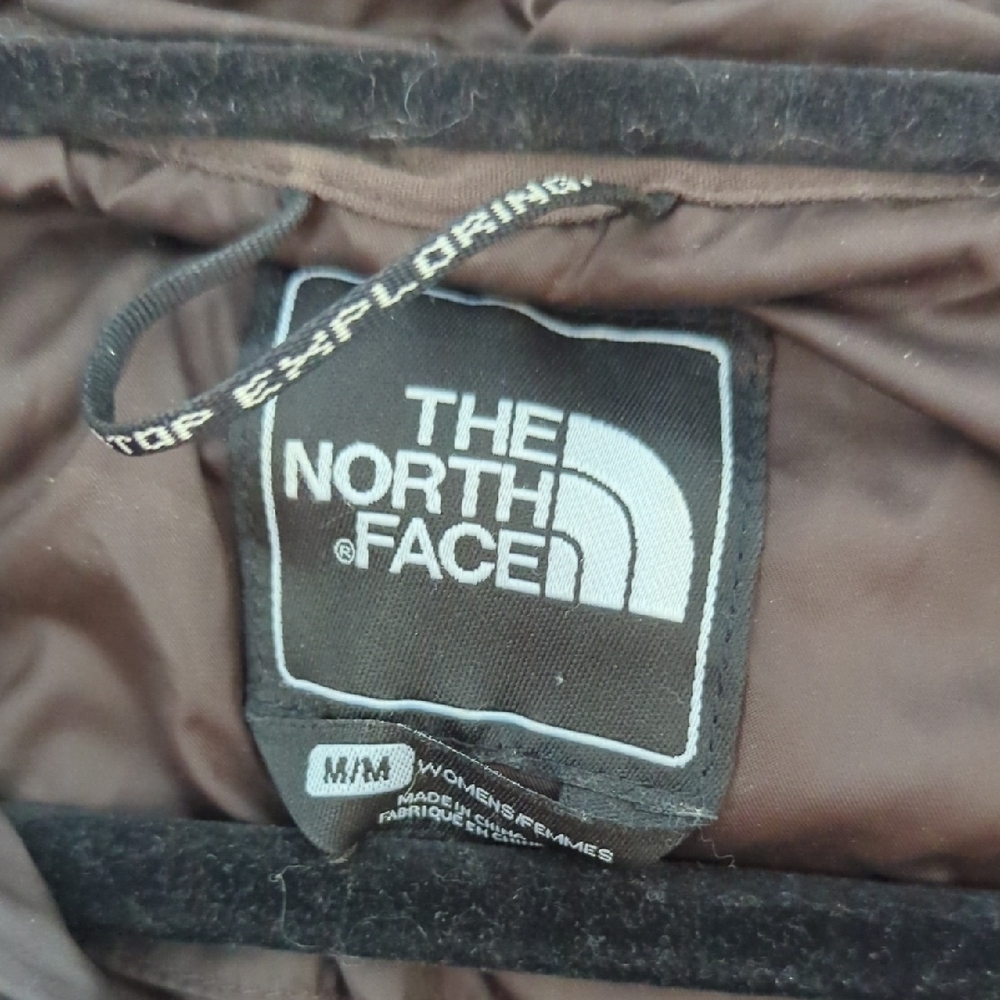 The North Face Dark Brown Jacket with Fur Trim - Picture 2 of 15